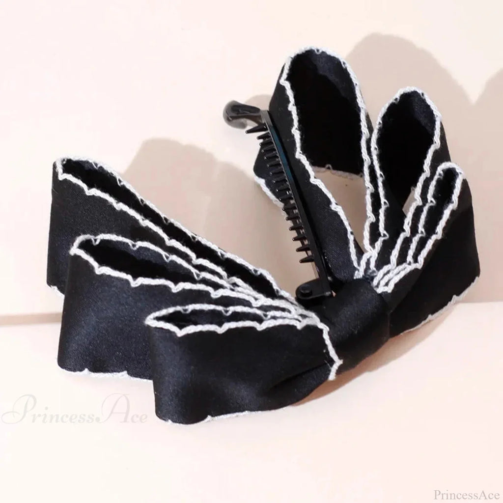 Banana Clip Double Layer Horsetail Hair Accessory