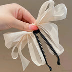 Banana Clip Double Layer Horsetail Hair Accessory