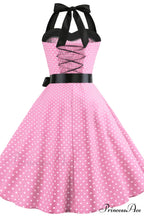 Barbie Movie Margot Charming Pink Plaid Check Dress