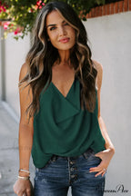 Basic Satin Stylish Tank Top