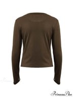 Basic Solid Graceful Crop Top