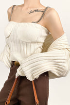 Fatimah White Knit Set