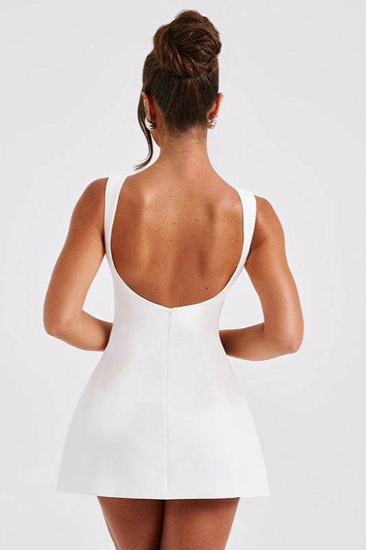 Fitted Sleeveless ALine Work Dress