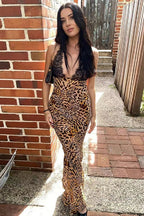 Printed Bodycon Slip Dress