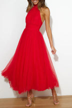 Sofía Aesthetic Dress with Long Skirt Elevated Occasion Wear