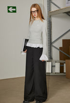 Fake Two-piece Long Sleeve T-shirt