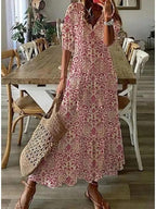 Rosa Premium and Stylish Printed Summer Dress Statement Occasion Edit