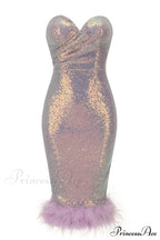 Bella Bandeau Stylish Midi Dress
