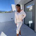 Yanet Elevated Sweater and Dress Set Evening Wear Edit