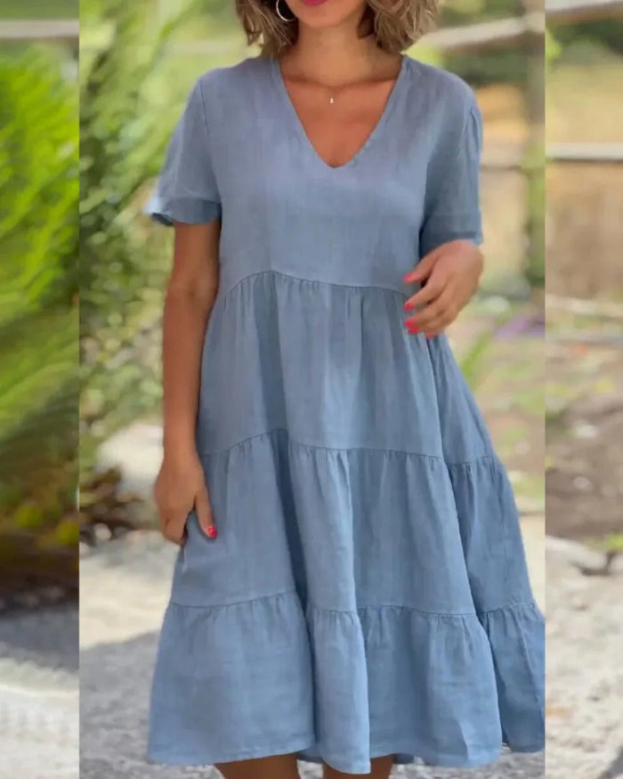 Ana Premium Midi Dress for Summer Elevated Occasion Wear