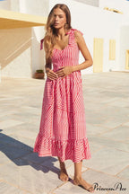 Bessie Elegant Tie Dress