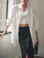 Better Than Good Trendy Oversized Button Down Shirt