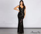 Beverly Sleeveless Stylish Sequin Dress