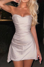 Sequin Bodycon Mini Graduation Party Dress