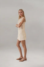 Hollow Out Knit Vacation Cover Up