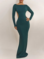 Bianca Backless Maxi Dress