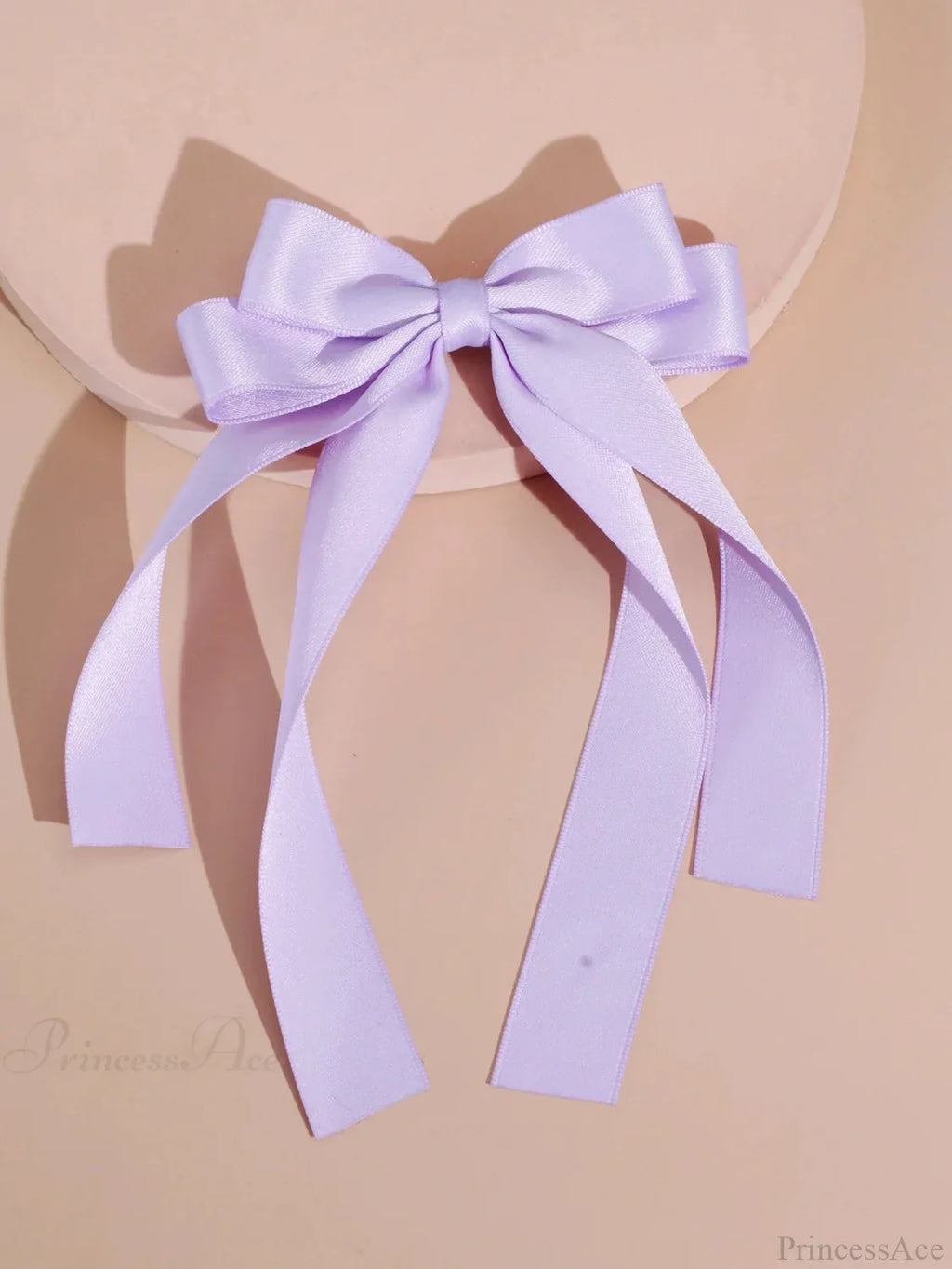 Black and White Bow Top Clip Hair Accessory