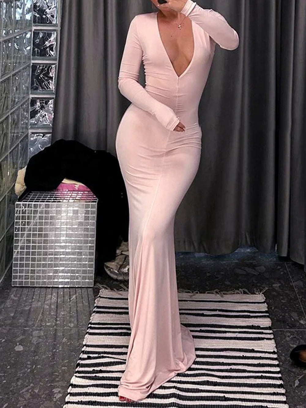 Blair Long Sleeve Maxi Dress