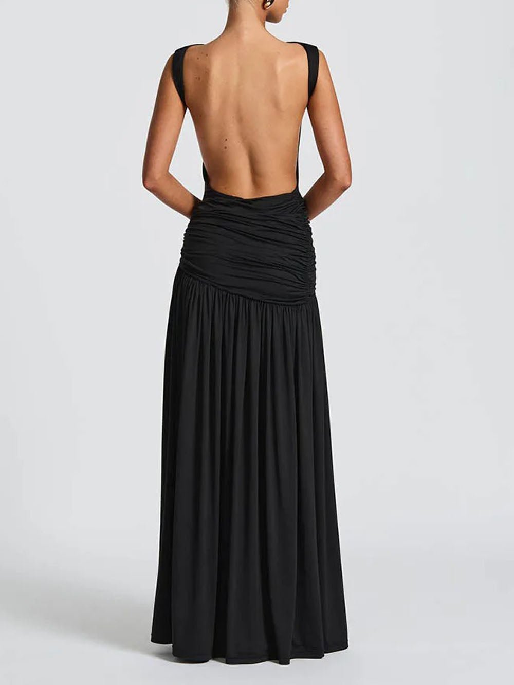 Blake Pleated Maxi Dress