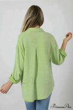 Blouse Textured with Buttons