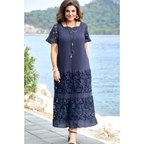 Rita Premium Timeless Vintage Pleated Dress Everyday Luxe Edit