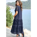 Rita Premium Timeless Vintage Pleated Dress Everyday Luxe Edit