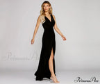 Blythe Knot Stylish Front Formal Dress