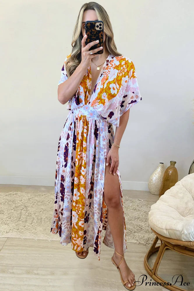 Bohemian Elegant Floral Dress