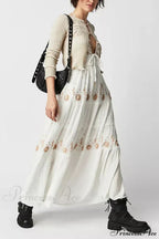 Bohemian Flower Beach Holiday Boho Dress