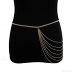 Bohemian Mysterious Gilded Stomach Chain Belt