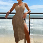 Bohemian Slim Long Beach Cover Up