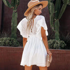 Beach Summer Cover Up Mini Dress
