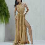 Boho Beach Cover-Up Maxi Dress