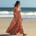 Boho Summer Beach Maxi Dress