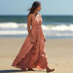 Boho Summer Beach Maxi Dress