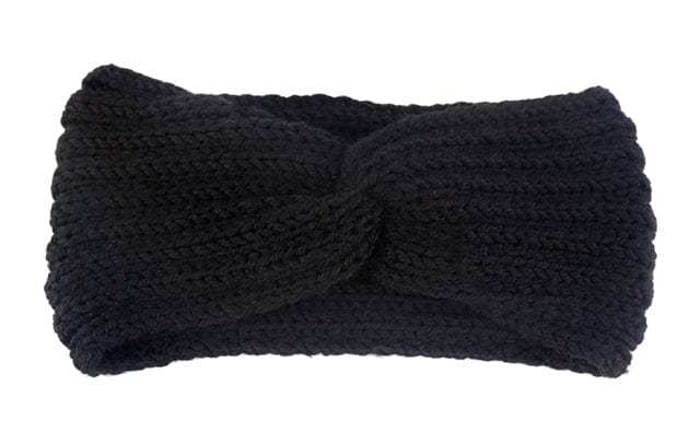 Knit Headband Knot Cross