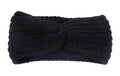 Knit Headband Knot Cross