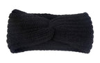 Knit Headband Knot Cross