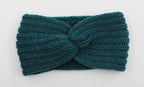 Knit Headband Knot Cross