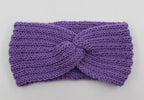 Knit Headband Knot Cross
