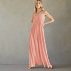 Boho Sleeveless Loose Wide Leg Romper Jumpsuit