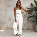 Bohemian Backless Rompers Jumpsuit