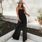 Casual Spaghetti Strap Jumpsuit Rompers