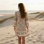 Boho Floral Mini Dress
