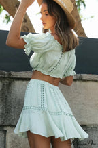 Boho Dress Stylish 2 Piece Set