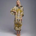Boho Floral Print Beach Cover Up