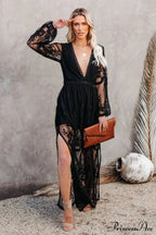 Boho Lace Stylish Maxi Dress