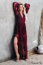 Boho Lace Stylish Maxi Dress