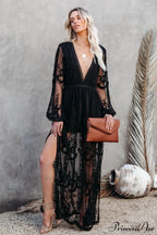 Boho Lace Stylish Maxi Dress