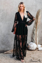 Boho Lace Stylish Maxi Dress